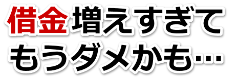 借金増えすぎてもうダメかも…大田原市で弁護士や司法書士を頼って無料相談